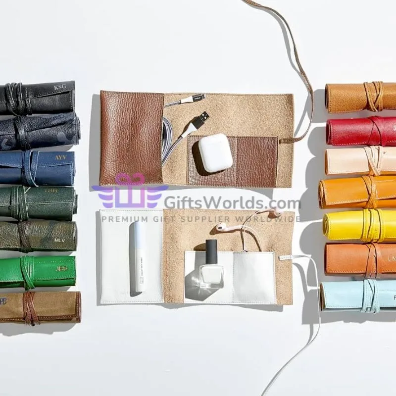 Corporate Premium Gift Supply Leather Charger Roll Up Organizer Corporate Gift Malaysia | Premium Gifts Supplier Malaysia | Corporate Gift Supplier | Corporate & Premium Gift Supplier | Premium Gift Supplier Malaysia Corporate Gift Malaysia Gifts Worlds Leather Charger Roll Up Organizer Best Premium Gift Malaysia