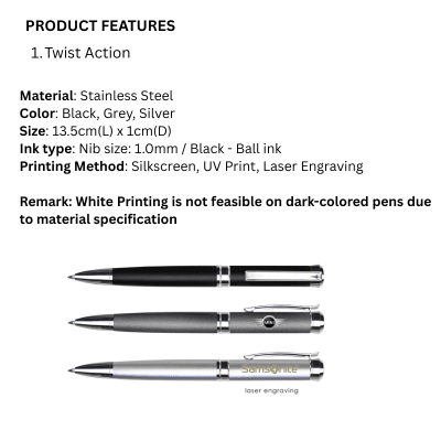 Corporate Premium Gift Supply GW1104 Metal Ball Pen Corporate Gift Malaysia | Premium Gifts Supplier Malaysia | Corporate Gift Supplier | Corporate & Premium Gift Supplier | Premium Gift Supplier Malaysia 6 Corporate Gift Malaysia Gifts Worlds GW1104 Metal Ball Pen Best Premium Gift Malaysia 6